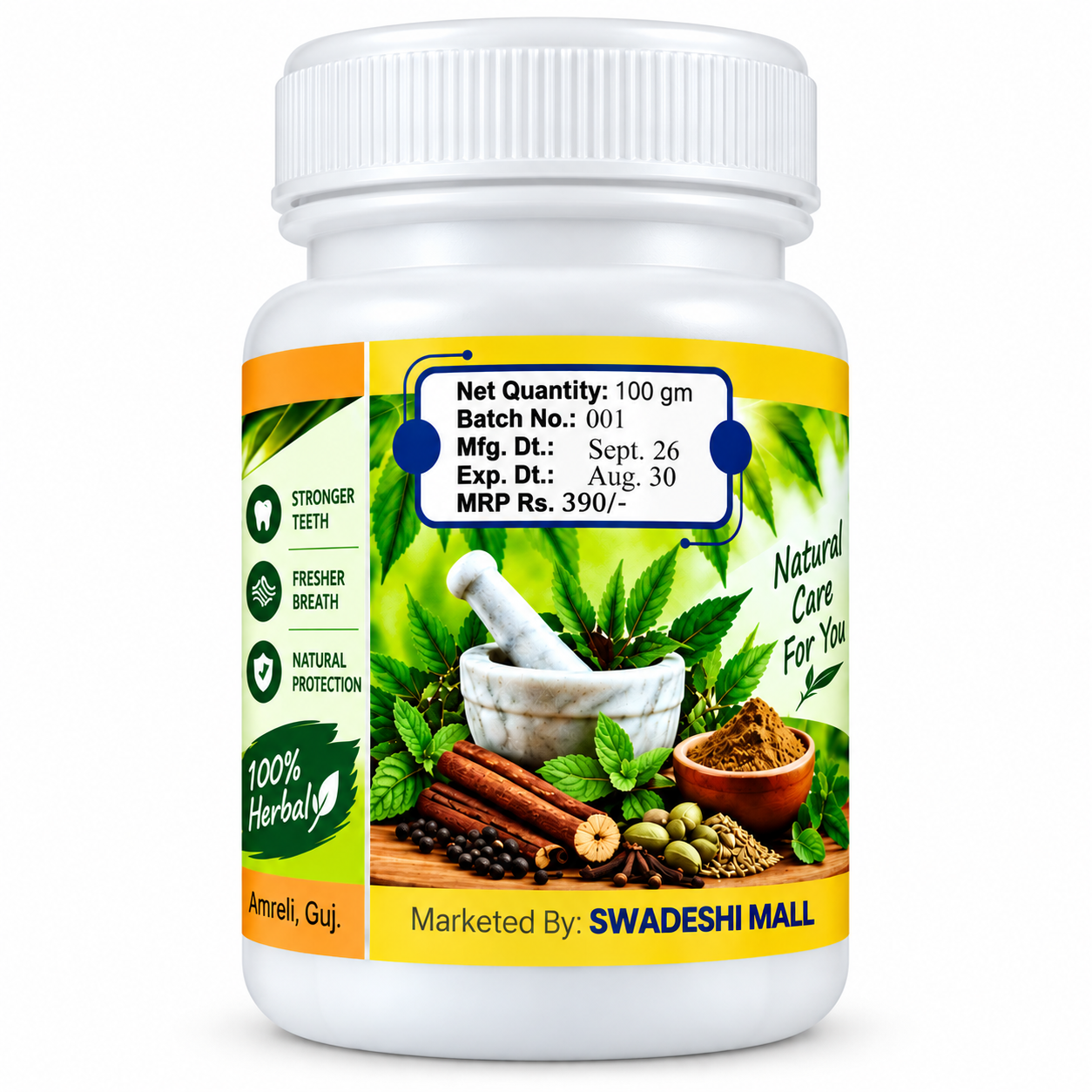 Nilkanth Bantmanjan Best Ayurvedic Tooth Powder in India